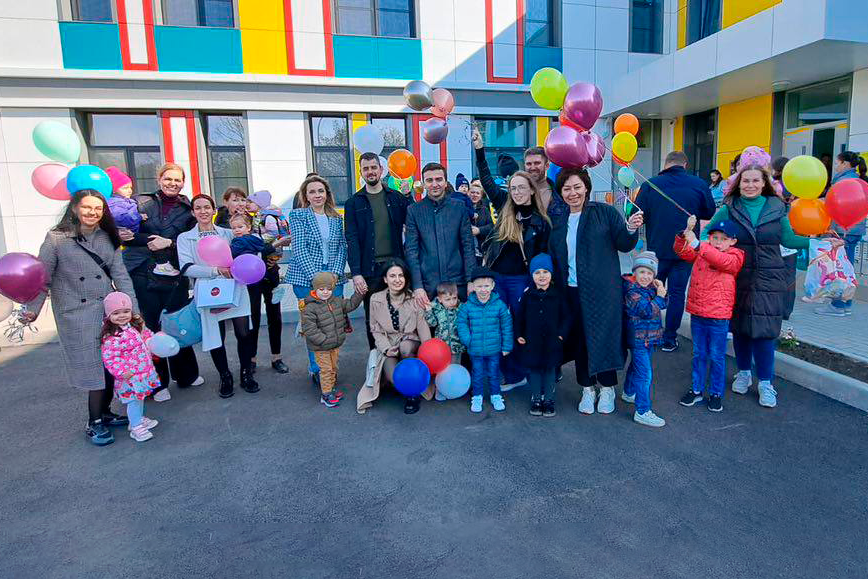 Детский сад в ЖК «Все Свои VIP» официально открыл свои двери