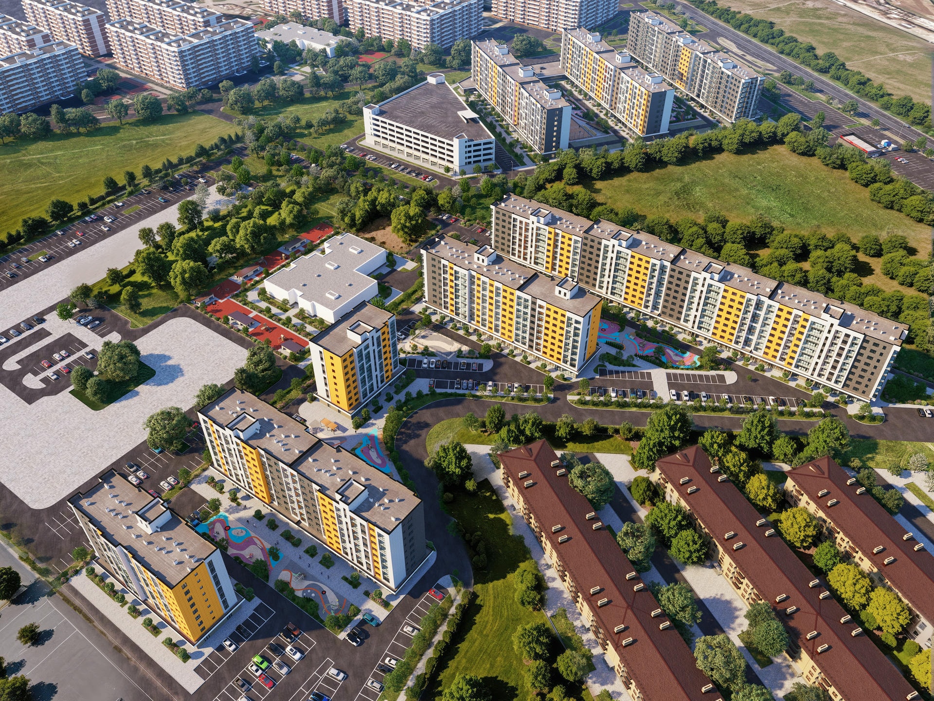 Генплан ЖК «Друзья»