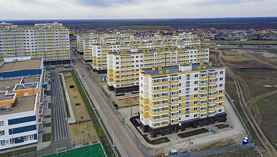 Ход строительства - ЖК Светлоград - март 2021