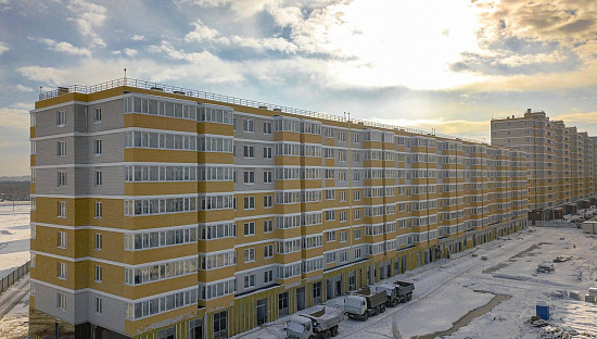 Ход строительства - ЖК Светлоград - январь 2021