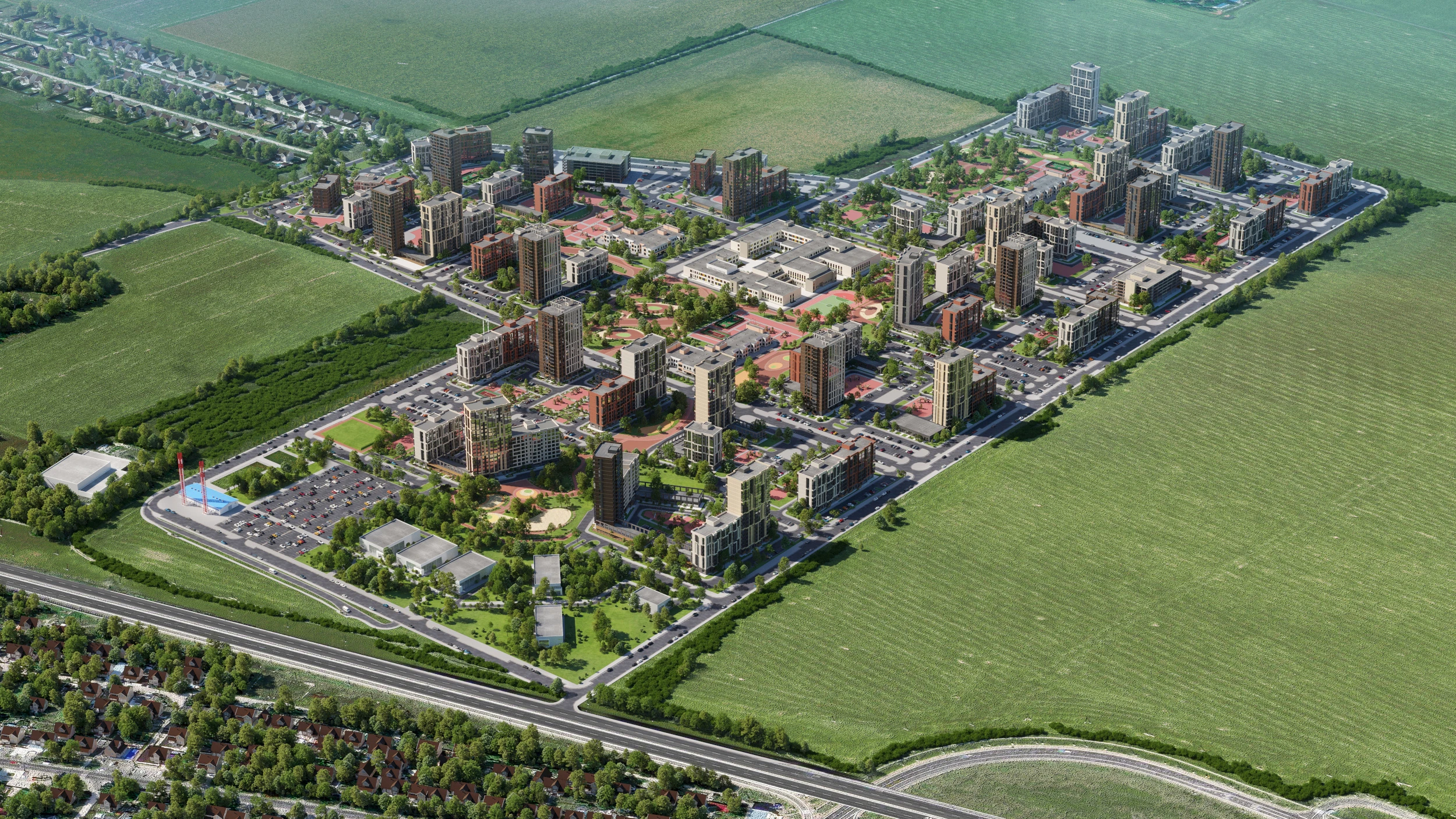 Тёплые края генплан